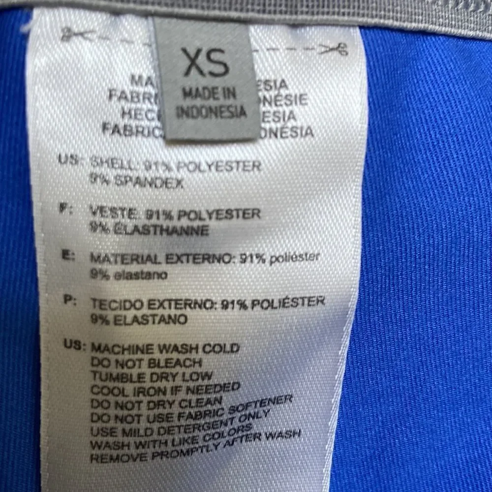 Adidas Blue Tennis Skort
